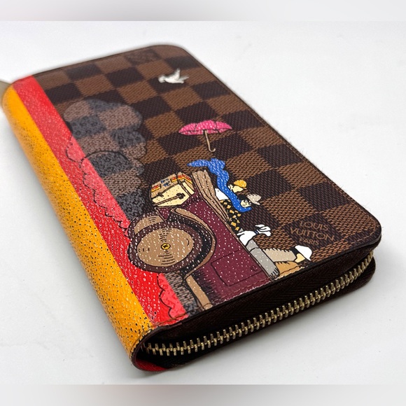 Authentic Louis Vuitton Damier Evasion Zippy Wallet N61240 - Picture 5 of 11